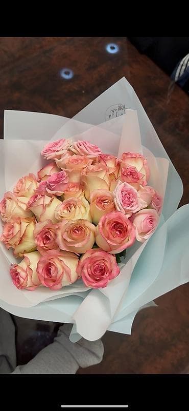 сушилка автомат для белья бишкек: Авторский букет из роз в нежной розово-кремовой гамме. - Состав — 1