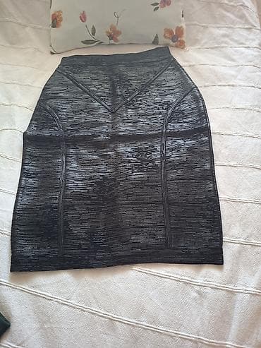 черные школьные юбки: Юбка, Модель юбки: Карандаш, Миди, Жаккард — 1