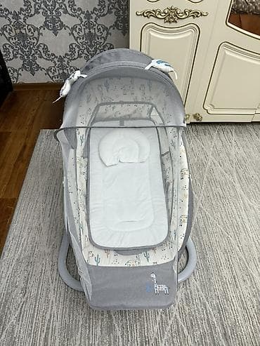 новорожденных одежда: Люлька, Колыбель, цвет - Серый — 5