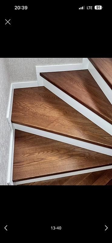 диван прямой: Деревянная лестница Для дома, Бесплатная доставка, Вид дерева: Лиственница, Форма лестницы: Прямая, Стиль: Лофт — 9