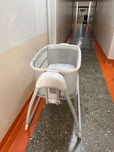 люлька cybex: Люлька, Б/у, Колыбель, Металл, цвет - Серый, Самовывоз — 1