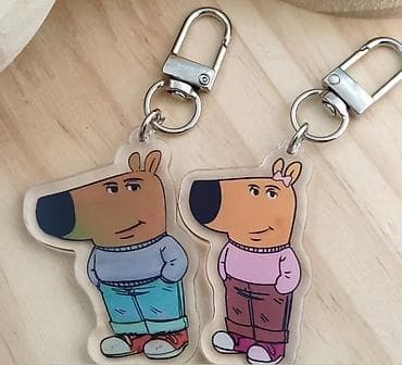 Сумки: Брелки челловая пара — 1