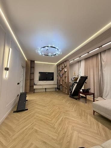sky: 4 комнаты, 129 м², Ак-Кеме (старый аэропорт) Элитка, 6 этаж, Евроремонт — 1