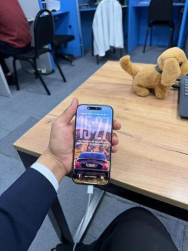 imac 2012: IPhone 16 Pro, Б/у, 128 ГБ, Blue Titanium, Кабель, 89 % — 3