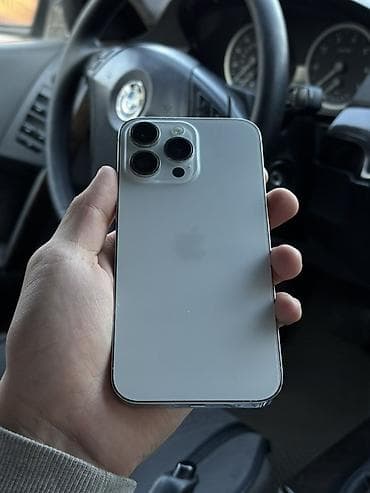 купить айфон 14 про макс: IPhone 14 Pro Max, 256 ГБ, Серебристый, Защитное стекло, Чехол, 86 % — 4