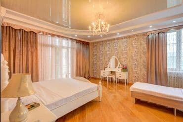 вечерний бишкек объявления сдам квартиру: 4 комнаты, Душевая кабина, Постельное белье, Кондиционер — 7