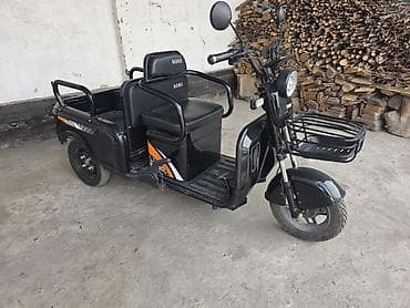 bid e2: Электрический трицикл BOBO — компактный грузо‑пассажирский транспорт — 4