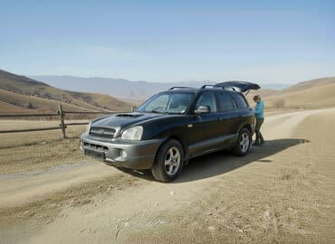 дизельный машина: Hyundai Santa Fe: 2002 г., Механика, Дизель, Кроссовер — 3