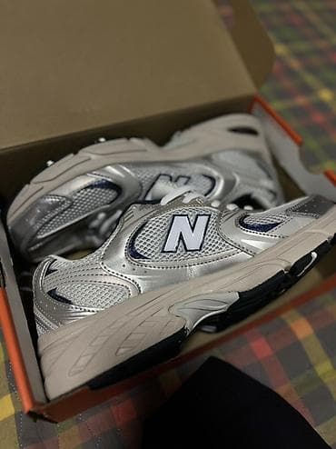 Жеке буюмдар: Эркектердин кроссовкасы, 42, New Balance, Жаңы, түсү - Ак — 2