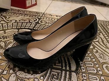 идеальном: Туфли, 38, Basconi, Б/у, цвет - Черный, Самовывоз — 2