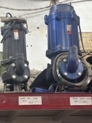 мотопомпы для полива полей: Глубинный насос для сточных/дренажных вод Основные особенности: - — 2