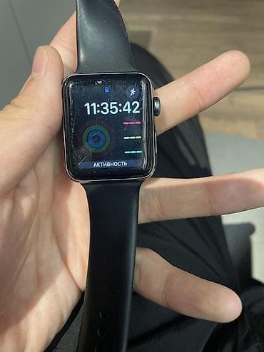 series 10: Продаю Apple Watch 3 series АКБ 85 Есть не большие царапины Коробка — 1