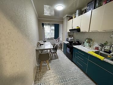 пол дом район пишпек: 2 комнаты, 53 м², 106 серия, 1 этаж, Евроремонт — 3