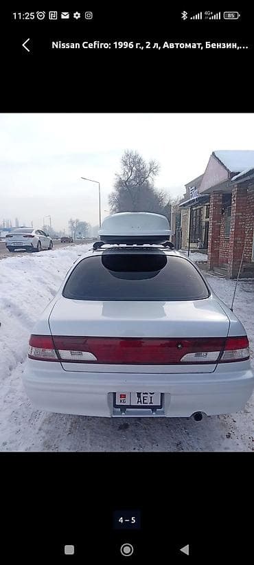 севира: Nissan Cefiro: 1996 г., 2 л, Автомат, Бензин, Седан — 1