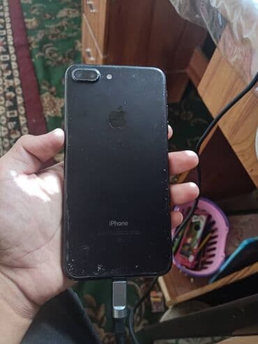 бесплатный айфон 15: IPhone 7 Plus, Б/у, 128 ГБ, Черный, 90 % — 2