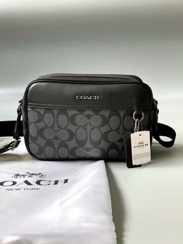 сумка и кошелек набор: Coach 
🔝натуральная кожа 
 ✔️полный комплект — 1