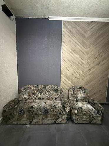 стул в аренду: Комплект мягкой мебели, цвет - Серый — 2