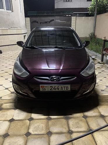 camry trd: Hyundai Solaris: 2012 г., 1.6 л, Механика, Бензин — 1
