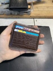 купить ремень кожаный мужской: Кошелек, Натуральная кожа, Унисекс, Новый — 40