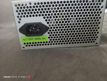 игровой компьютер: Комплект для ПК: видеокарта + блок питания + переходник 1) Видеокарта — 5