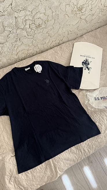 Футболки: Мужская футболка U.S. Polo Assn оригинал с турции - Цвет — 3