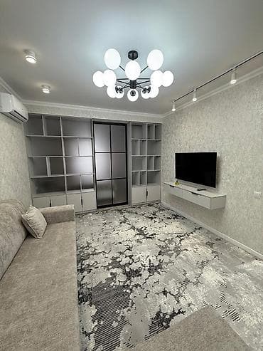 квартира бишкек аренда долгосрочно 2 комнатные: 2 комнаты, Агентство недвижимости, Без подселения — 4