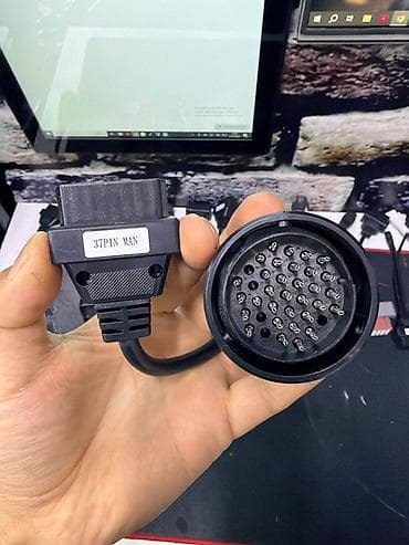 usb type c: Адаптер-кабель для диагностики: OBD-II — 37-pin MAN Описание: - — 1