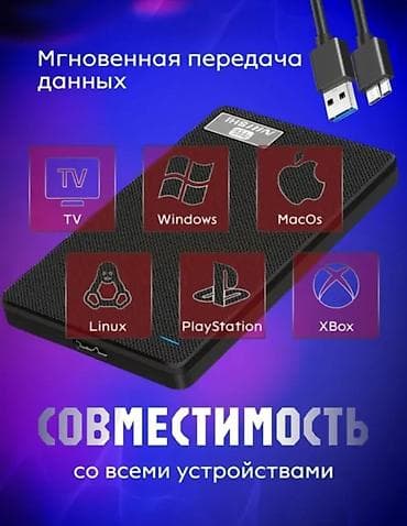ssd 120: Срочно продаётся качественный внешний накопитель на 1 Тб (новый) с — 3