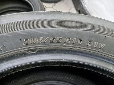16 lt: Шины 205 / 55 / R 16, Лето, Б/у, Комплект, Легковые, Япония, Bridgestone — 2
