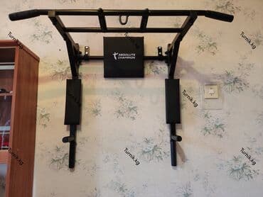 брусья и турник для дома: Турник, 3 в 1, Настенный, Новый, Самовывоз, Платная доставка — 1