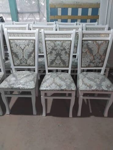 кресло классическое: Стулья с высокой спинкой, выполненные в светлых тонах, идеально — 2