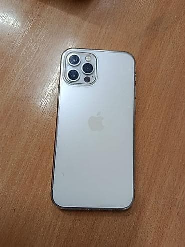 mackbook pro: IPhone 12 Pro, Б/у, 128 ГБ, Серебристый, Чехол, 82 % — 5