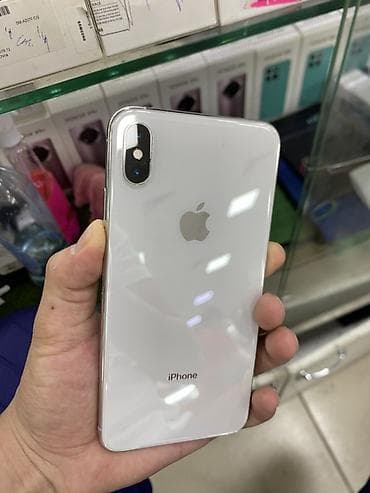 iphone xs 64gb: IPhone Xs Max, Б/у, 256 ГБ, Серебристый, Кабель, 100 % — 1
