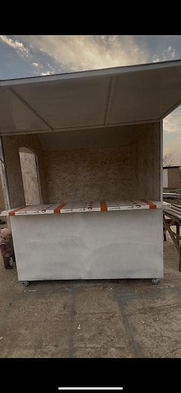 авангард продажа домов: Передвижной торговый киоск/ларек на колесах - Компактный модуль с — 4