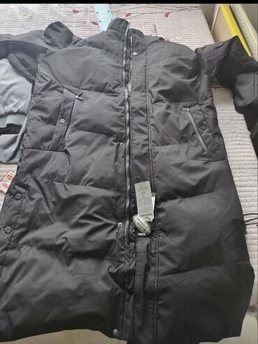 шерстяные кофты женские больших размеров: Пуховик, Длинная модель, Китай, С капюшоном, L — 4