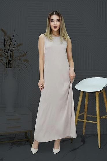 Айымдардын кийими: Күнүмдүк көйнөк, Жай, Узун модель, Түз, Бардык өлчөмдөр — 7