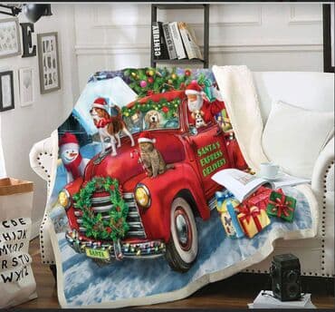 постельное белье kenzo цена: Тайвань Плед Эксклюзивный Новогодний Качество Очень мягкий — 1