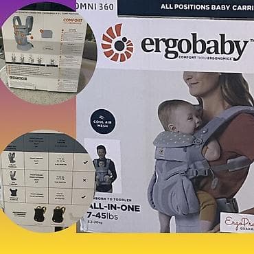 Переноска для детей Ergobaby Omni 360 Cool Air Mesh ( СЛИНГ ) - lalafo.kg да Переноска для детей Ergobaby Omni 360 Cool Air Mesh ( СЛИНГ ) -