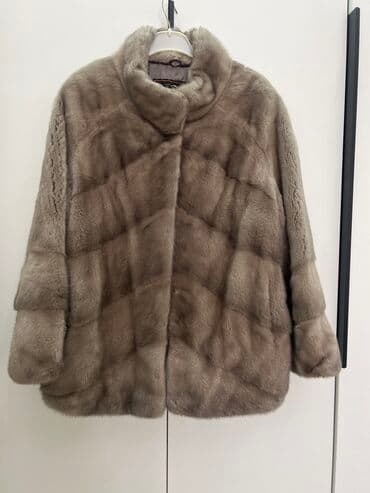 Шуба, Норка, Короткая модель, Китай, L