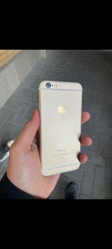 IPhone 6, Б/у, Золотой, 100 %
