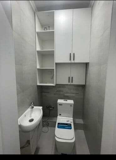 дом асанбай: 2 бөлмө, 60 кв. м, Элитка, 10 кабат, Дизайнердик ремонт — 4