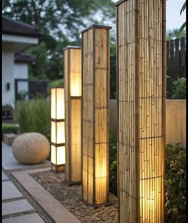 bamboo: Декор для дома и сада, Кашпо и цветники — 9