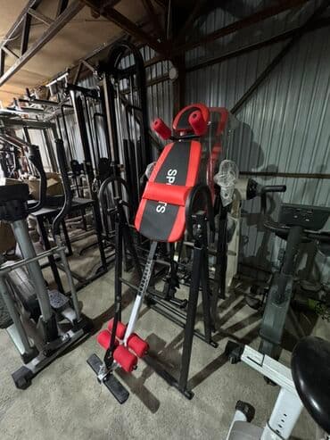 Спорт и отдых: Инверсионный стол (Sports), красно‑черный Профессиональный — 4