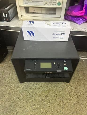 принтер сканер ксерокс факс: Лазерное МФУ Canon i-SENSYS (копир/сканер/принтер) с картриджем — 1