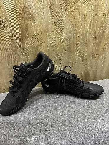 бутса: Футбольные бутсы Nike Mercurial (FG) - Цвет: черный с неоново‑жёлтыми — 2