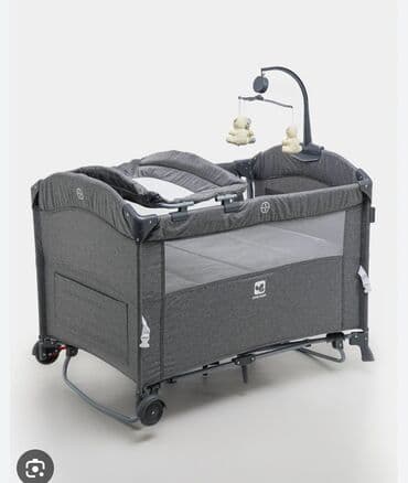 современный: Манеж-кровать, Новый, Складной — 4