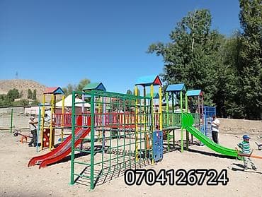 туалет деревянный: Садовые качели — 8