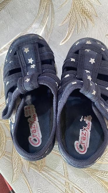 Детский транспорт: Детские текстильные сандалии Crazy Kids - Размер: 23 (маркировка на — 3