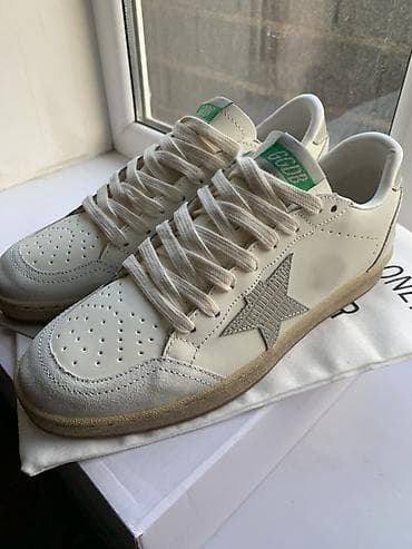 Жеке буюмдар: Эркектердин кроссовкасы, 39, 40, 41, Golden Goose, Жаңы, түсү - Ак, Өзү алып кетүү, Акысыз жеткирүү, Акылуу жеткирүү — 7