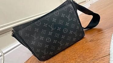 Сумки: Сумка через плечо Louis Vuitton, коллекция Monogram Eclipse. - — 3